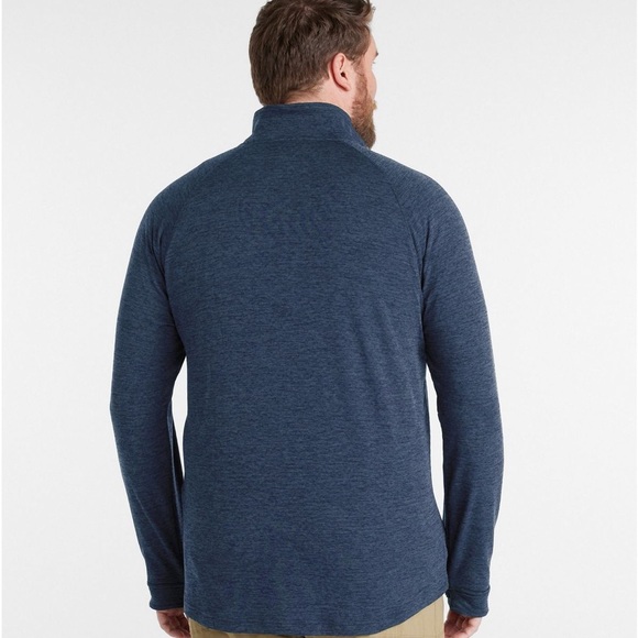 L.L. Bean Gray Zip Up Sweater - Picture 2 of 5